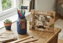 Regalos reciclados hechos para el Día del Padre